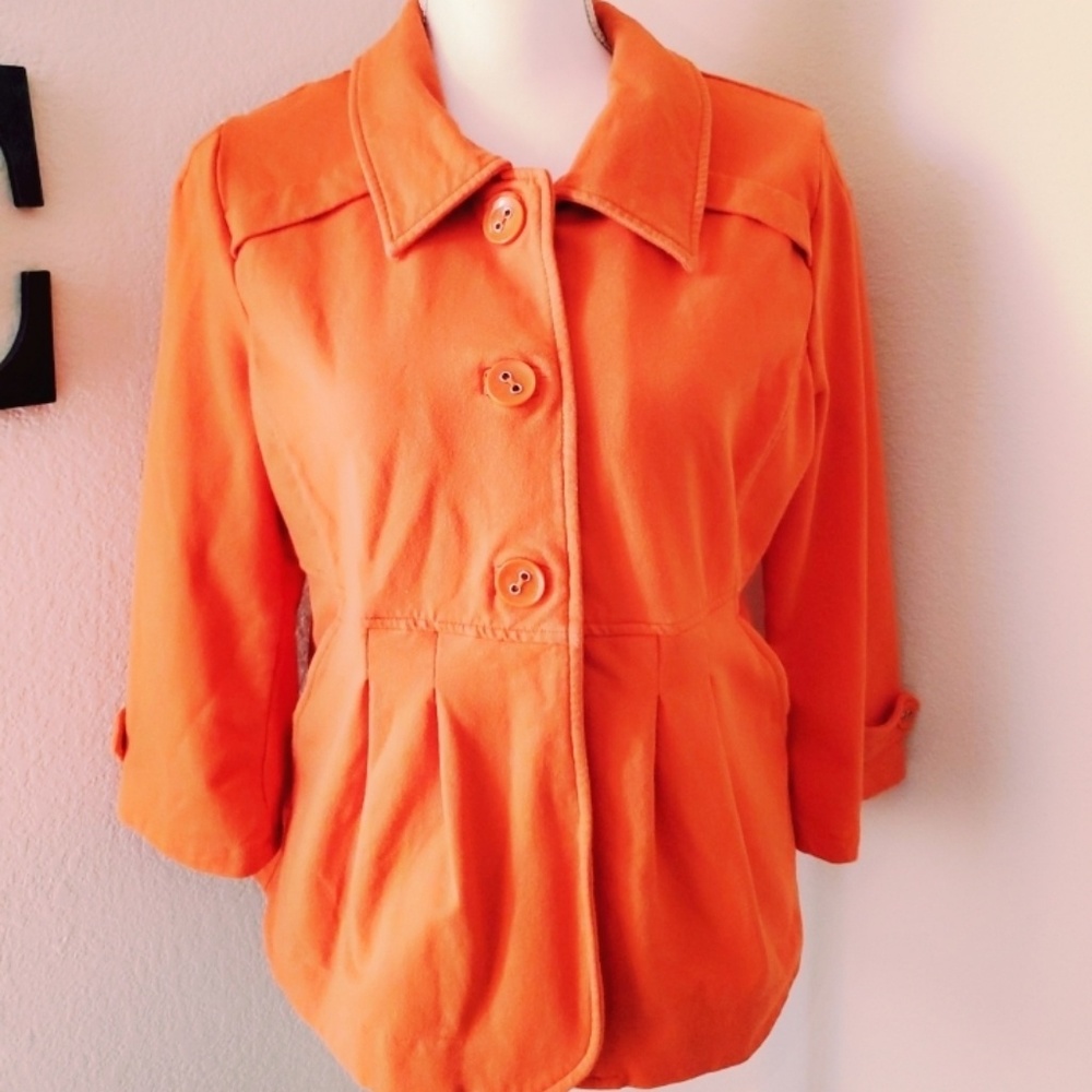 Motto Button Front Slouch Super Soft Jacket